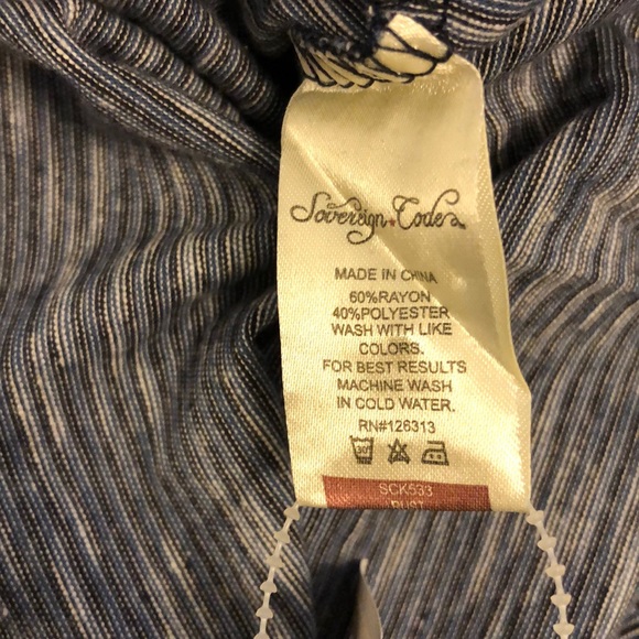 Sovereign Code Men’s Henley Long Sleeve - Picture 9 of 9